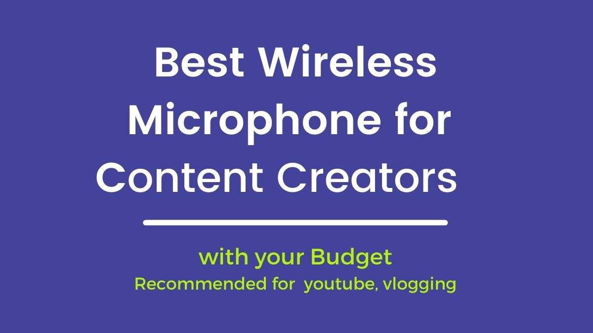 Best Wireless Collar Microphone for youtube and Filmmaking, Vlogging 2021 – Content