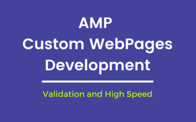 AMP Custom Website Development Templates